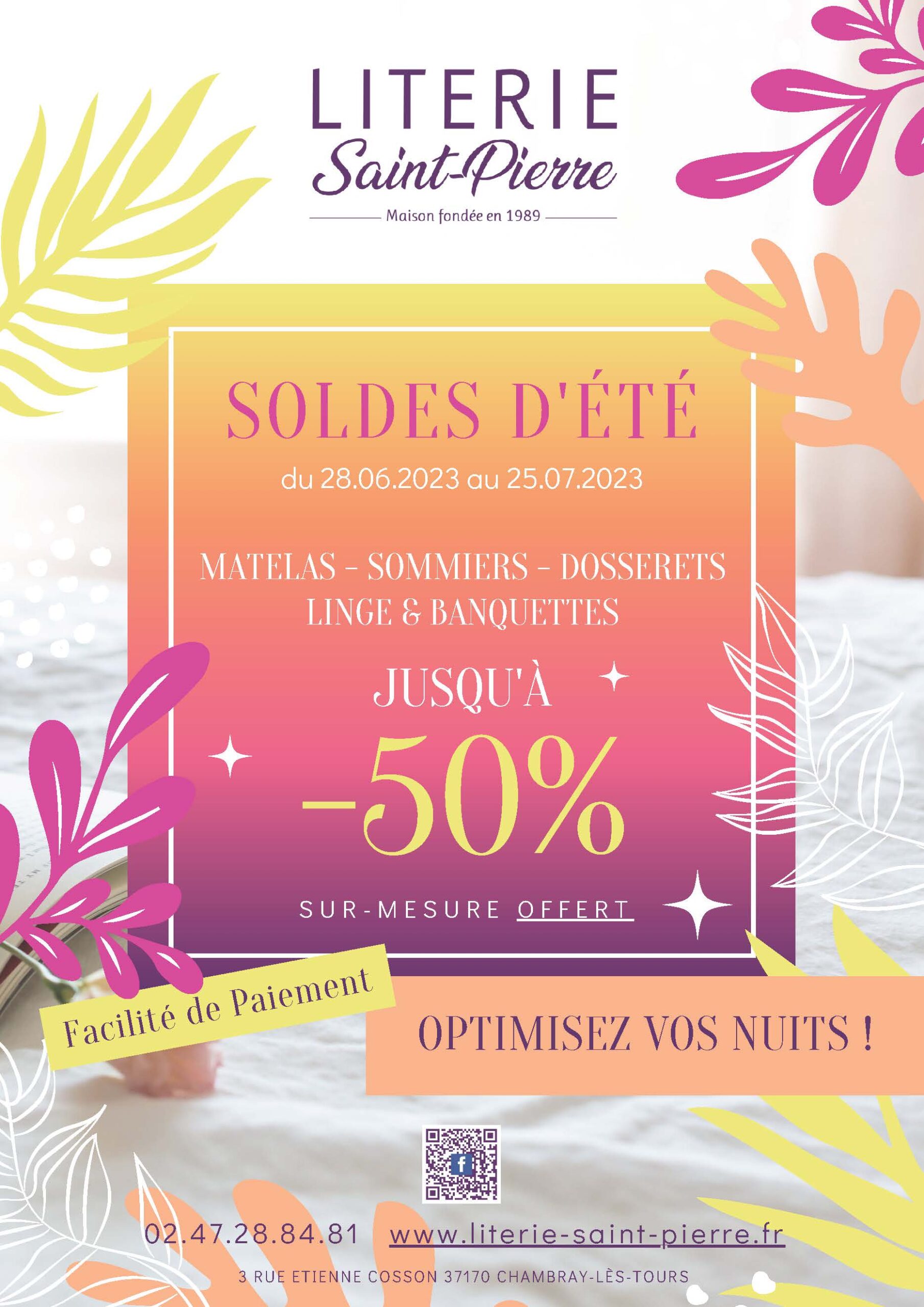 Literie St-Pierre – SOLDES